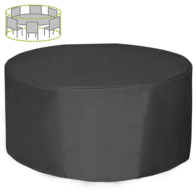 Bistro Table Set - غطاء أثاث دائري بـ 12 مقاسًا،