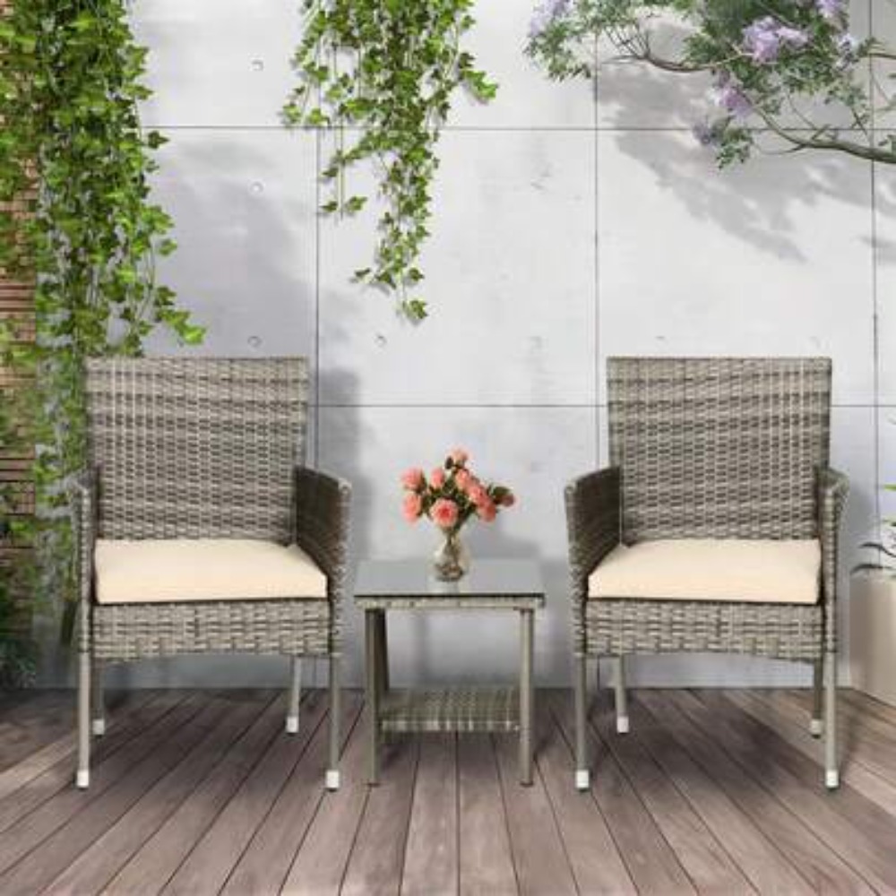 Outdoor Furniture Loveseat - مجموعة أثاث خارجي للحديقة مكونة من