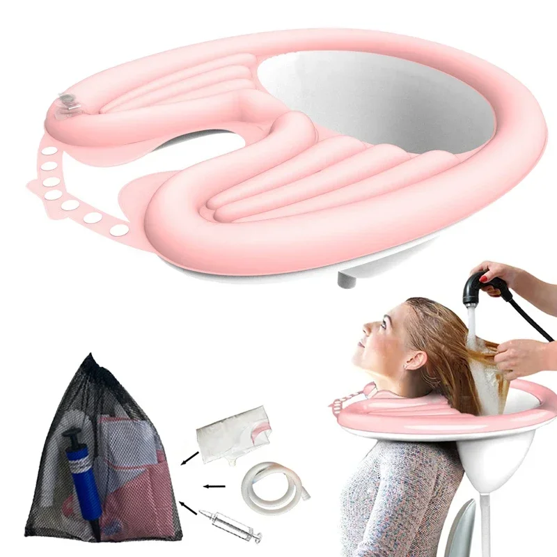 Inflatable Hot Tub - 1 مجموعة نفخ حوض شامبو بولي