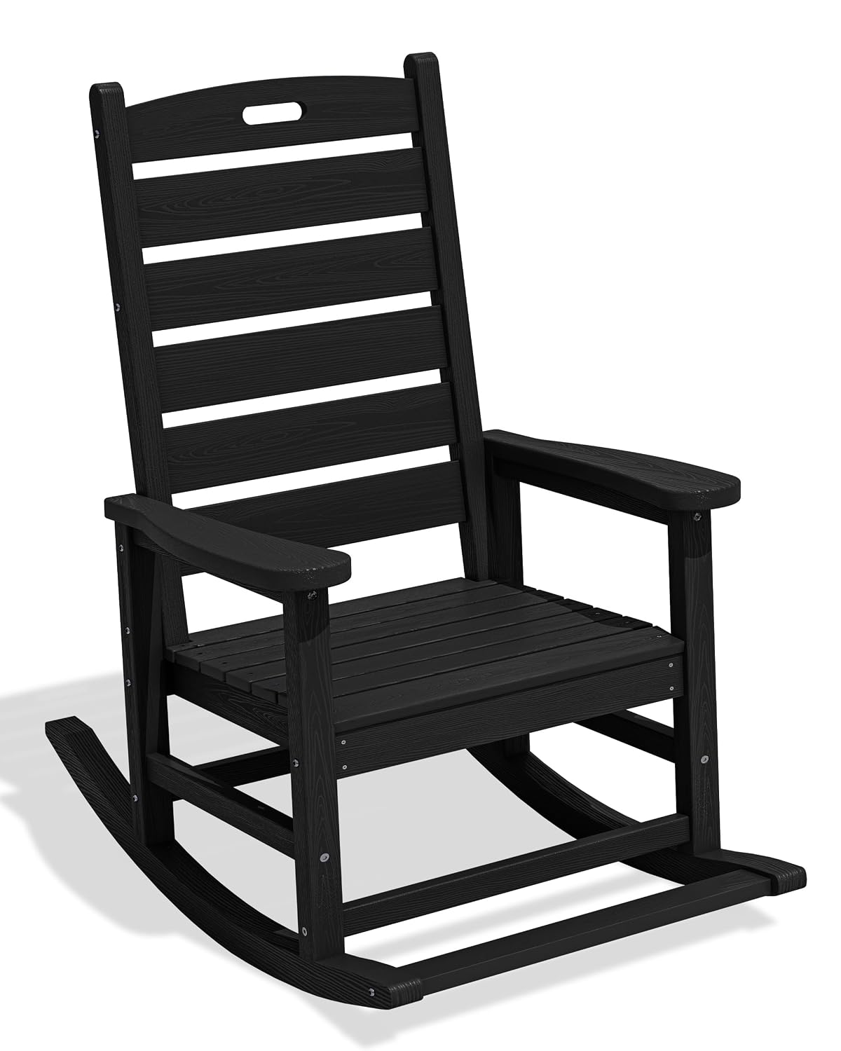 Deck Chair Lounger - كرسي هزاز خارجي كبير الحجم مع