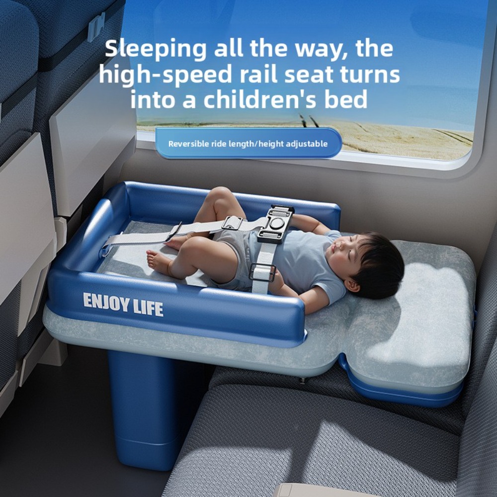 Outdoor Furniture Kids - سرير طائرة قابل للنفخ ومقعد السيارة،