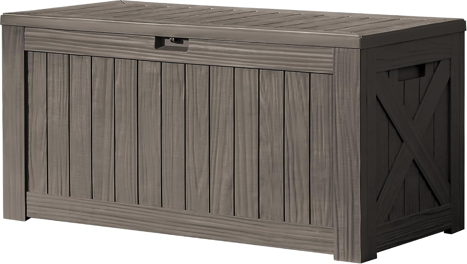 Outdoor Furniture Resin - صندوق تخزين كبير بسعة 120 جالون