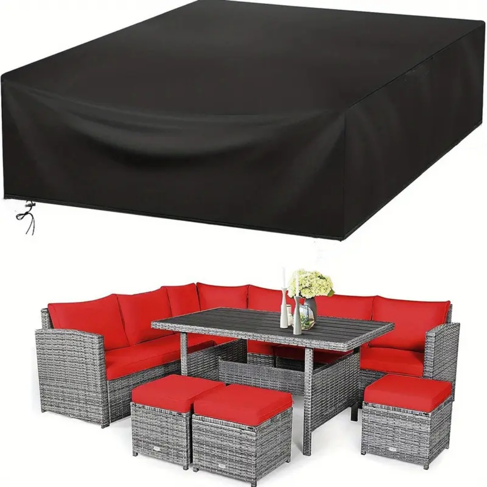 Bistro Table Set - (102-137 بوصة طول) حجم في الهواء