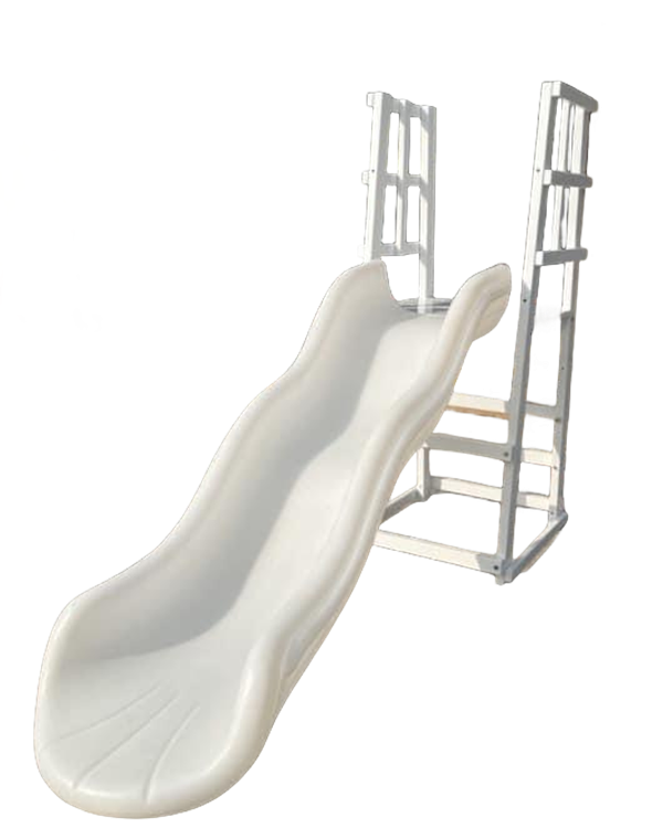 Outdoor Furniture Kids - عرض ساخن: زحليقة بلاستيكية بيضاء مزدوجة