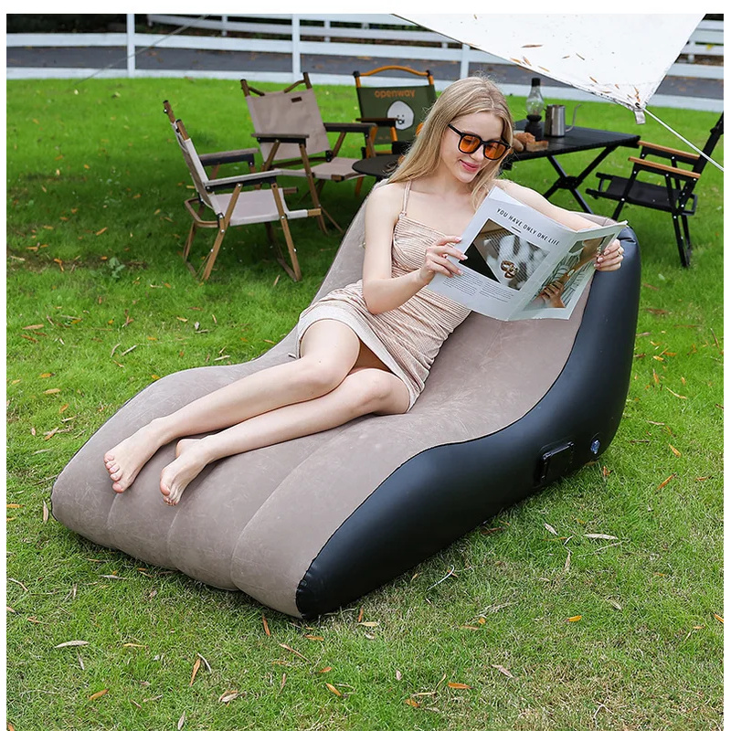Deck Chair Lounger - كرسي سطح قابل للنفخ، أريكة هوائية