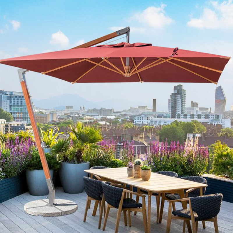 Outdoor Furniture Supplier - مظلة شمسية معلقة للحدائق الخارجية والشاطئ