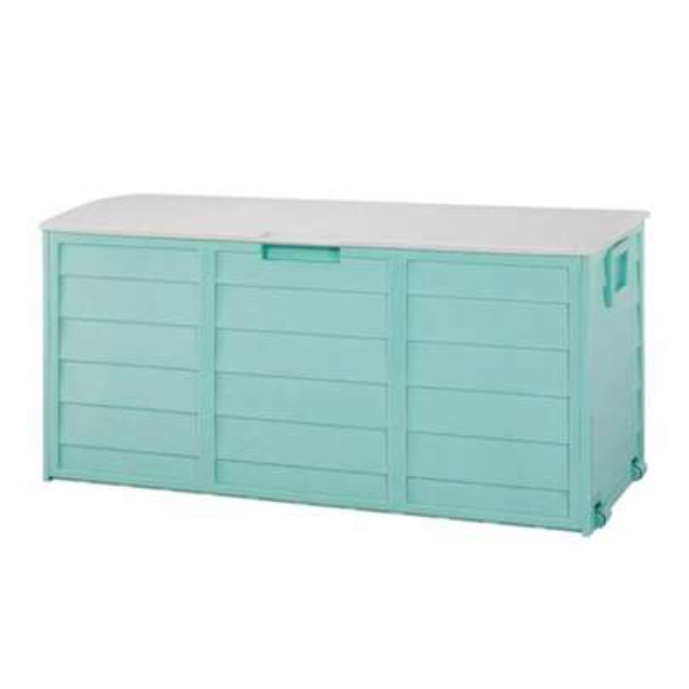 Outdoor Furniture Resin - صندوق تخزين خارجي كبير من الراتنج