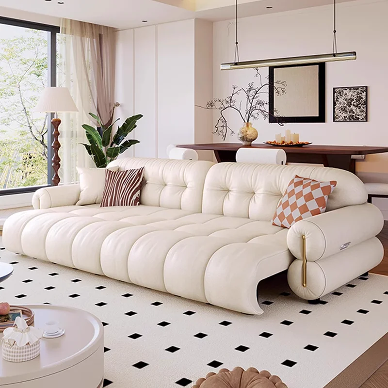 Outdoor Furniture Loveseat - أريكة بيضاء لغرفة المعيشة، كرسي بذراعين،