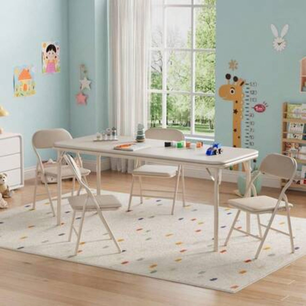 طاولة أنشطة للأطفال قابلة للطي - مراجعة Outdoor Furniture Kids وسعره