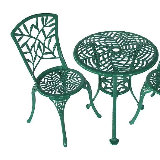 طقم طعام خارجي من 3 قطع مصنوع  - مراجعة Bistro Table Set وسعره