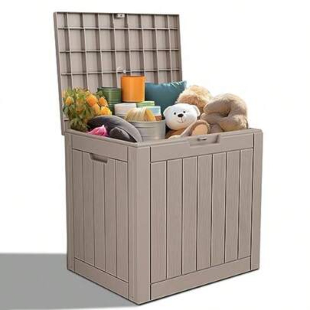 صندوق تخزين خارجي قابل للقفل م - مراجعة Outdoor Furniture Resin وسعره