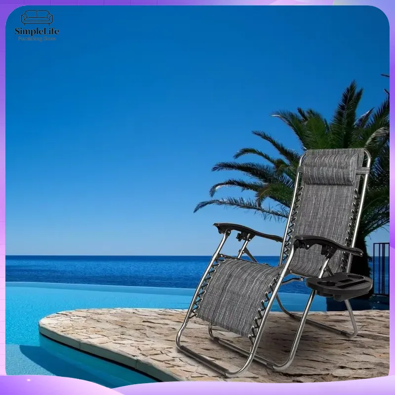 كرسي استرخاء قابل للطي بتصميم  - مراجعة Deck Chair Lounger وسعره