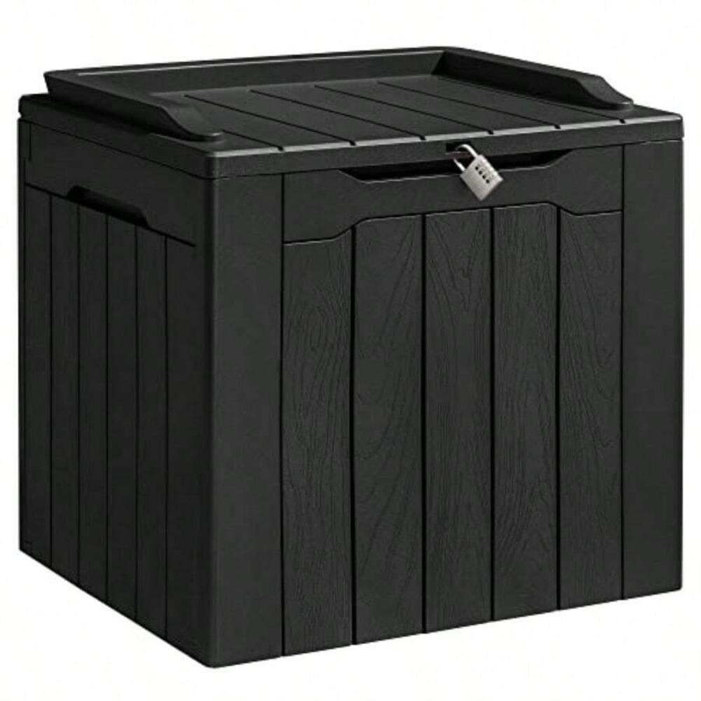 صندوق تخزين خارجي من الراتنج ب - مراجعة Outdoor Furniture Resin وسعره