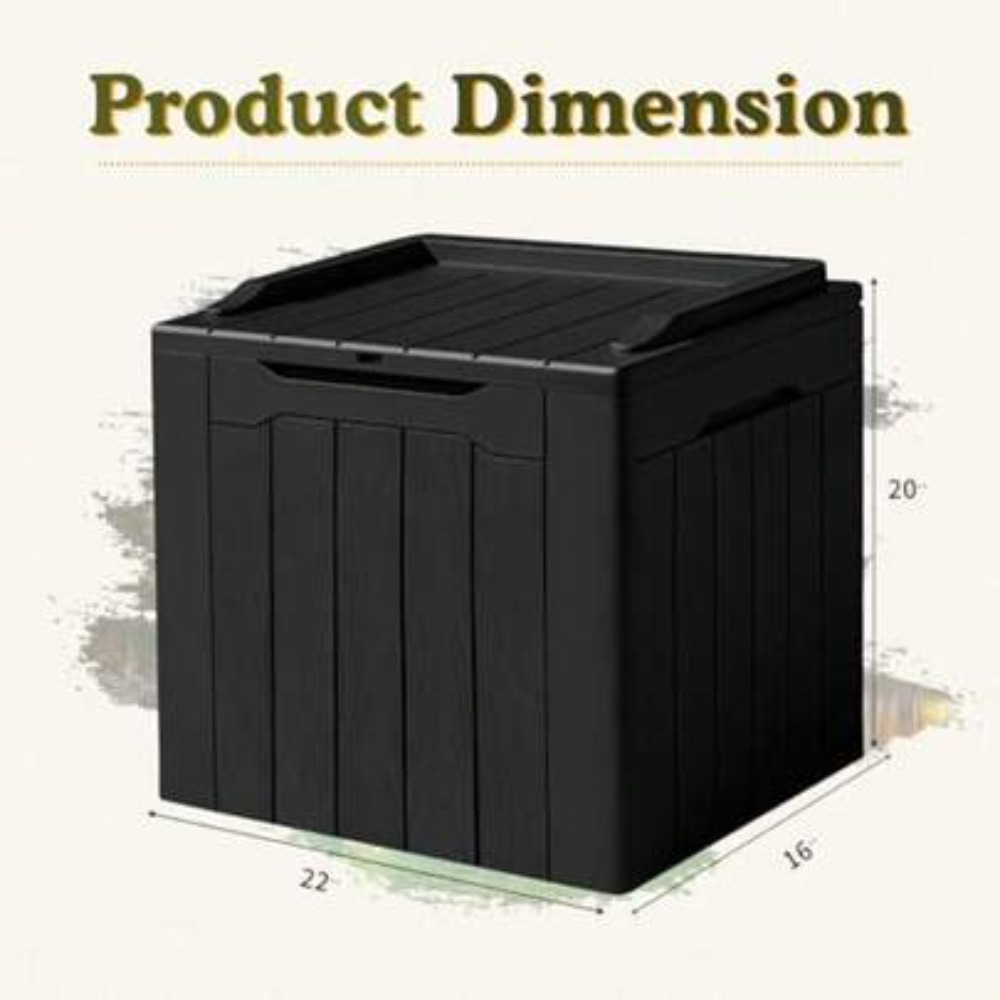 صندوق تخزين خارجي مقاوم للماء  - مراجعة Outdoor Furniture Resin وسعره
