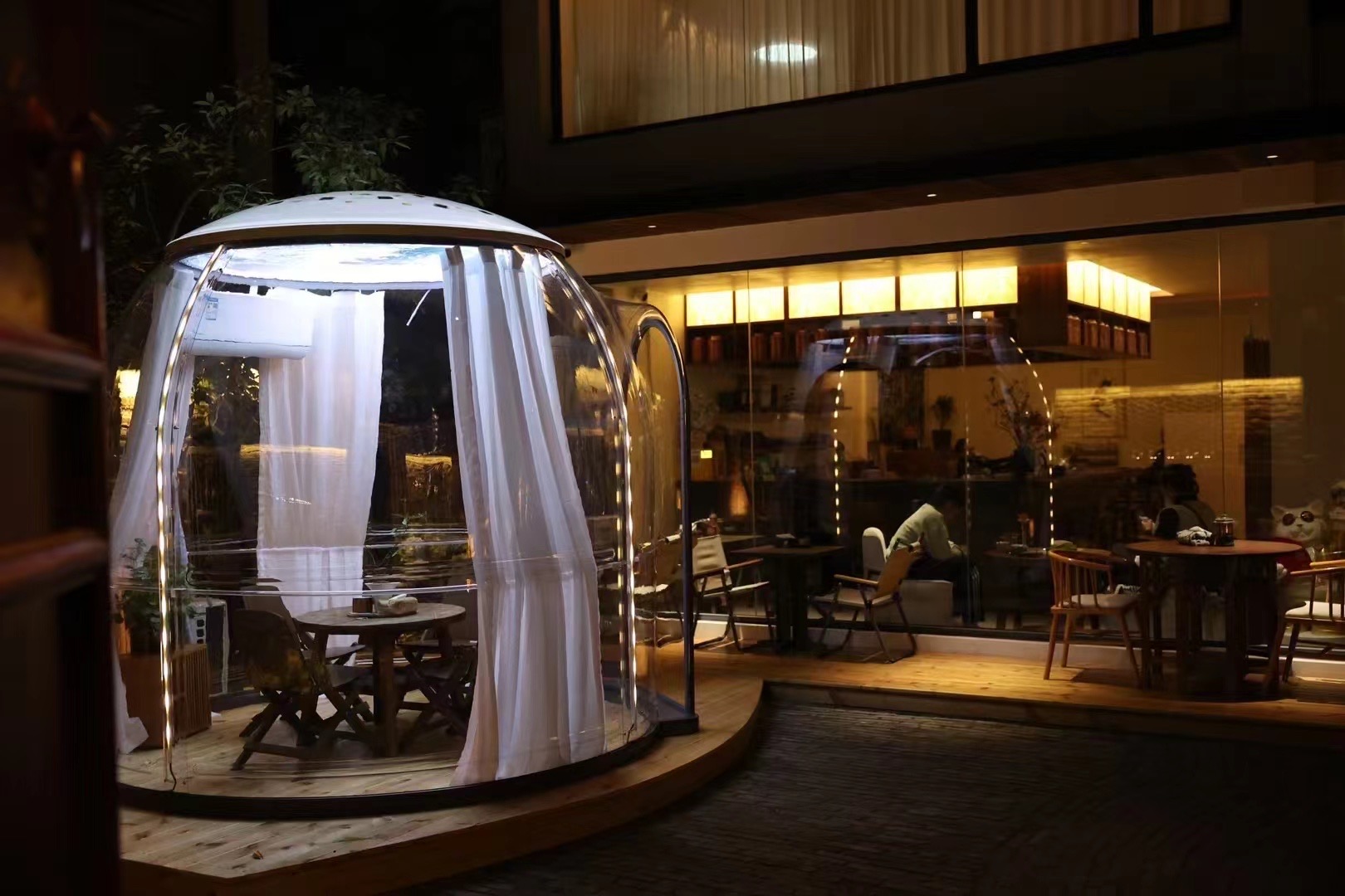 انفصال فقاعة غرفة السماء المرص - مراجعة Outdoor Furniture Supplier وسعره