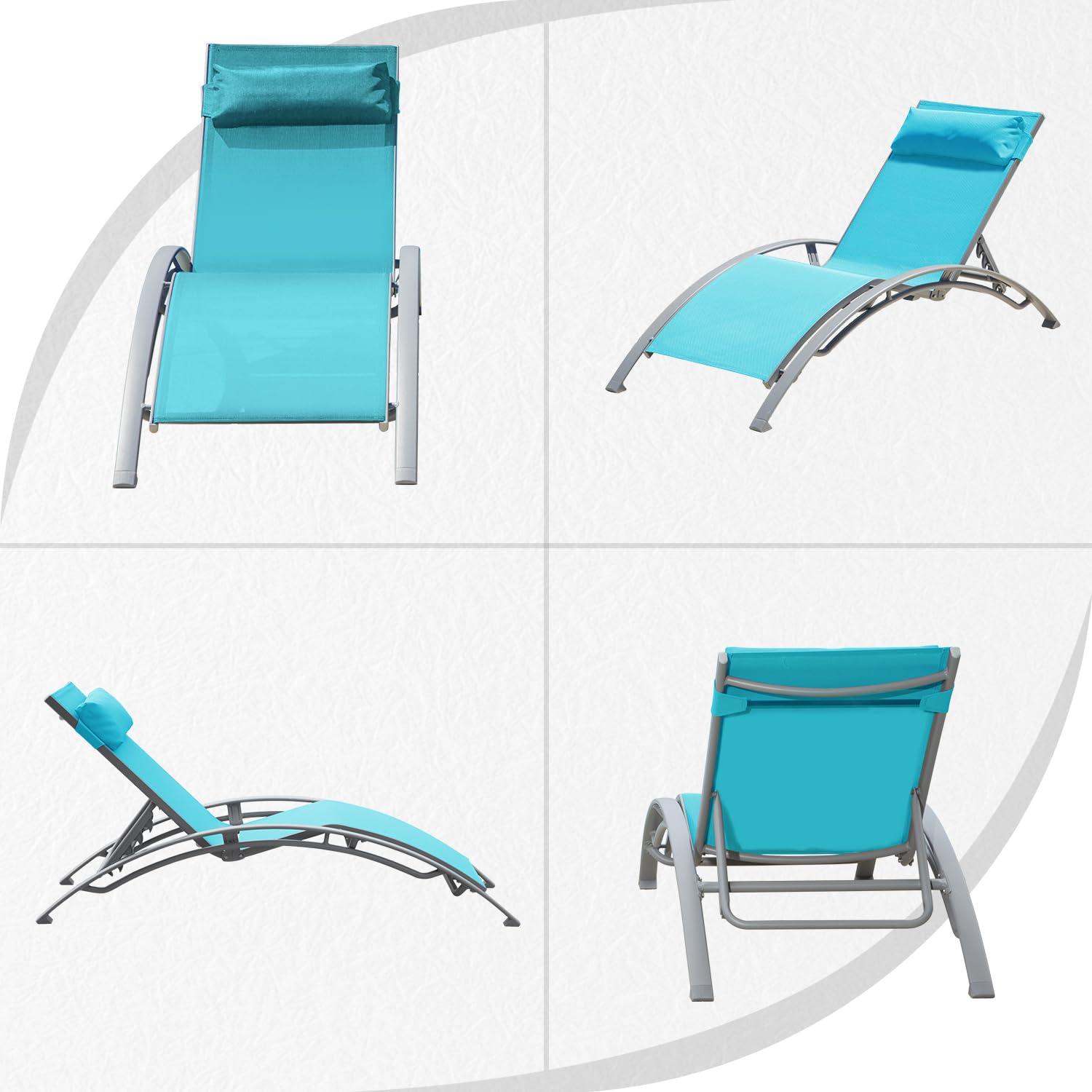 مجموعة كراسي استرخاء خارجية قا - مراجعة Deck Chair Lounger وسعره