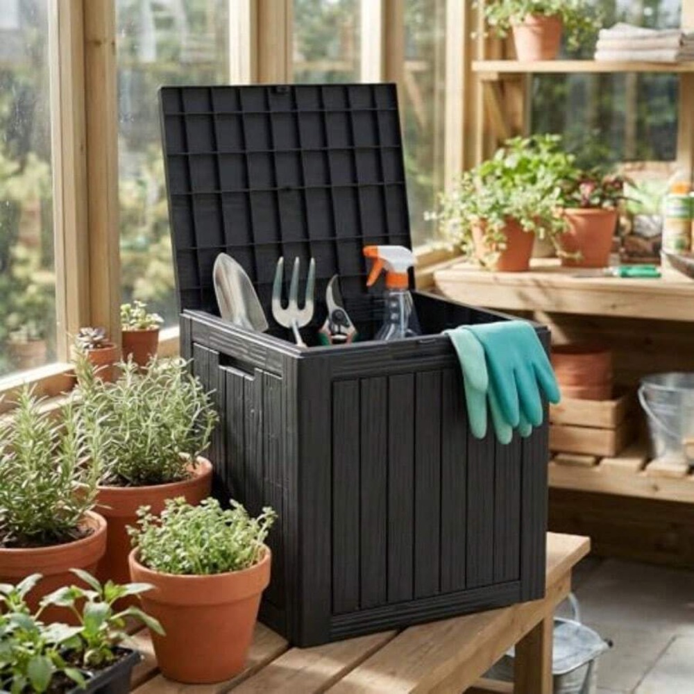 صندوق تخزين خارجي مقاوم للماء  - مراجعة Outdoor Furniture Resin وسعره