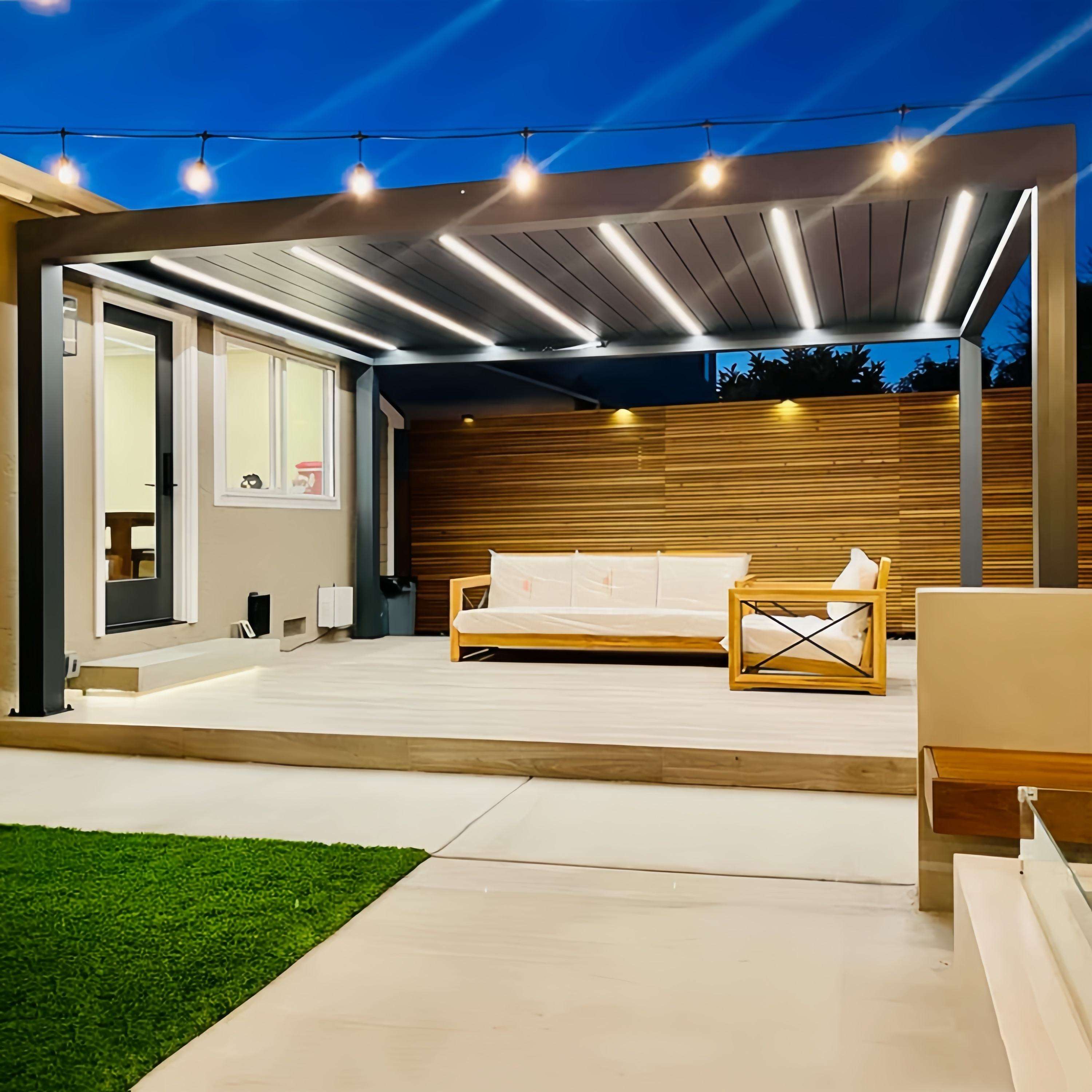 شرفة حديقة خارجية مستطيلة الشك - مراجعة Outdoor Furniture Aluminum وسعره