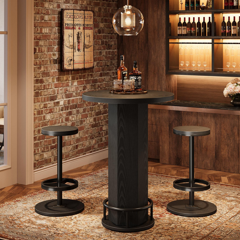 طاولة بار مستديرة مع كراسي من  - مراجعة Bistro Table Set وسعره