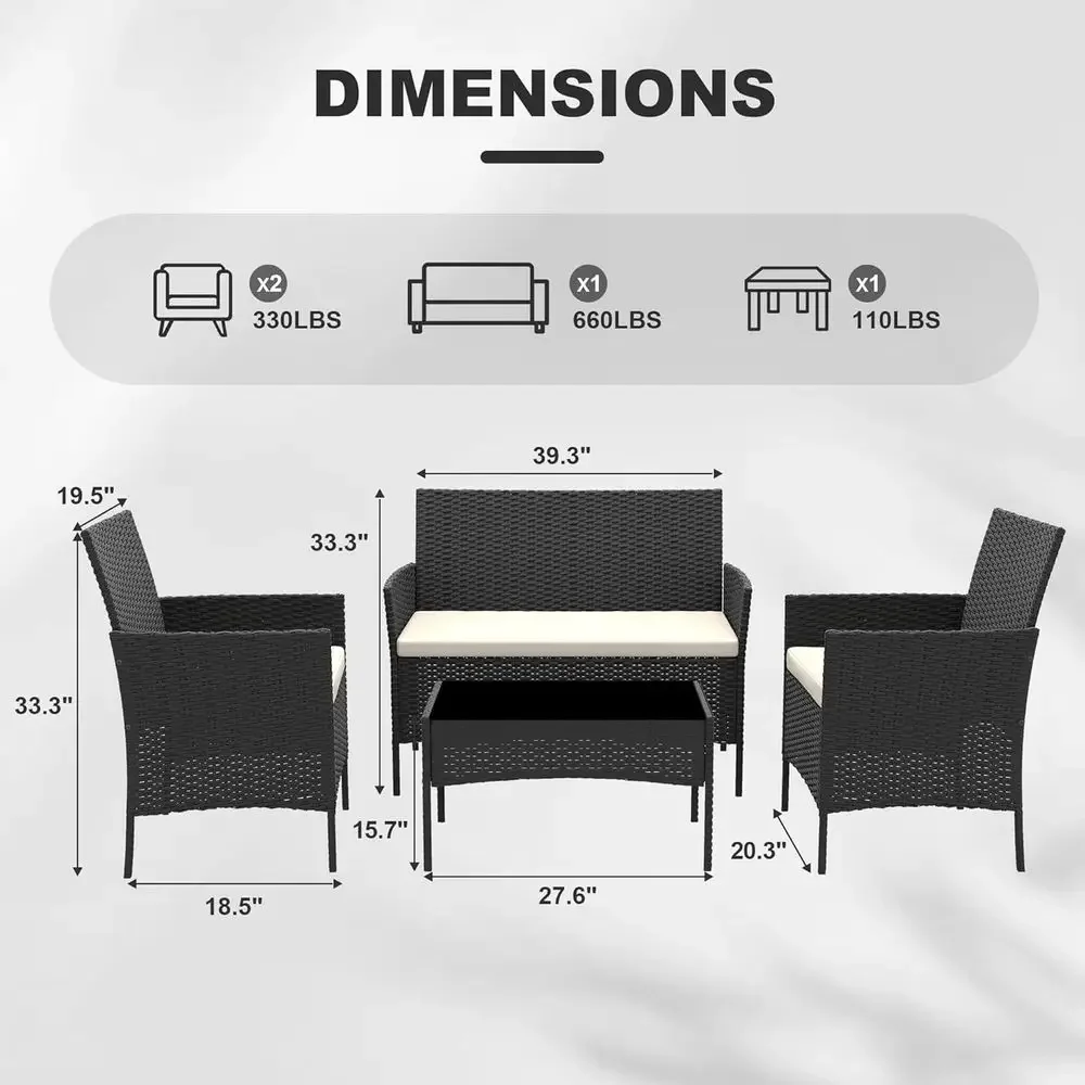 طقم أثاث من الخيزران المكون من - مراجعة Outdoor Furniture Loveseat وسعره