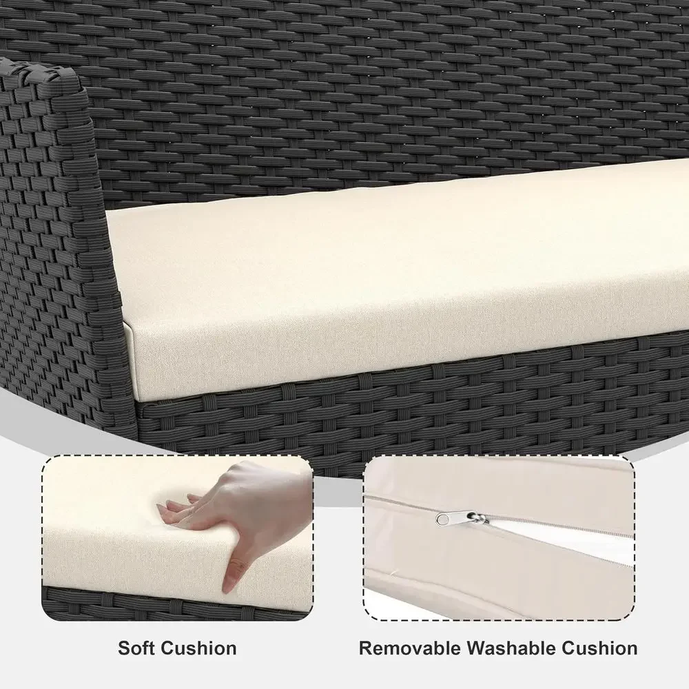 طقم أثاث من الخيزران المكون من - مراجعة Outdoor Furniture Loveseat وسعره