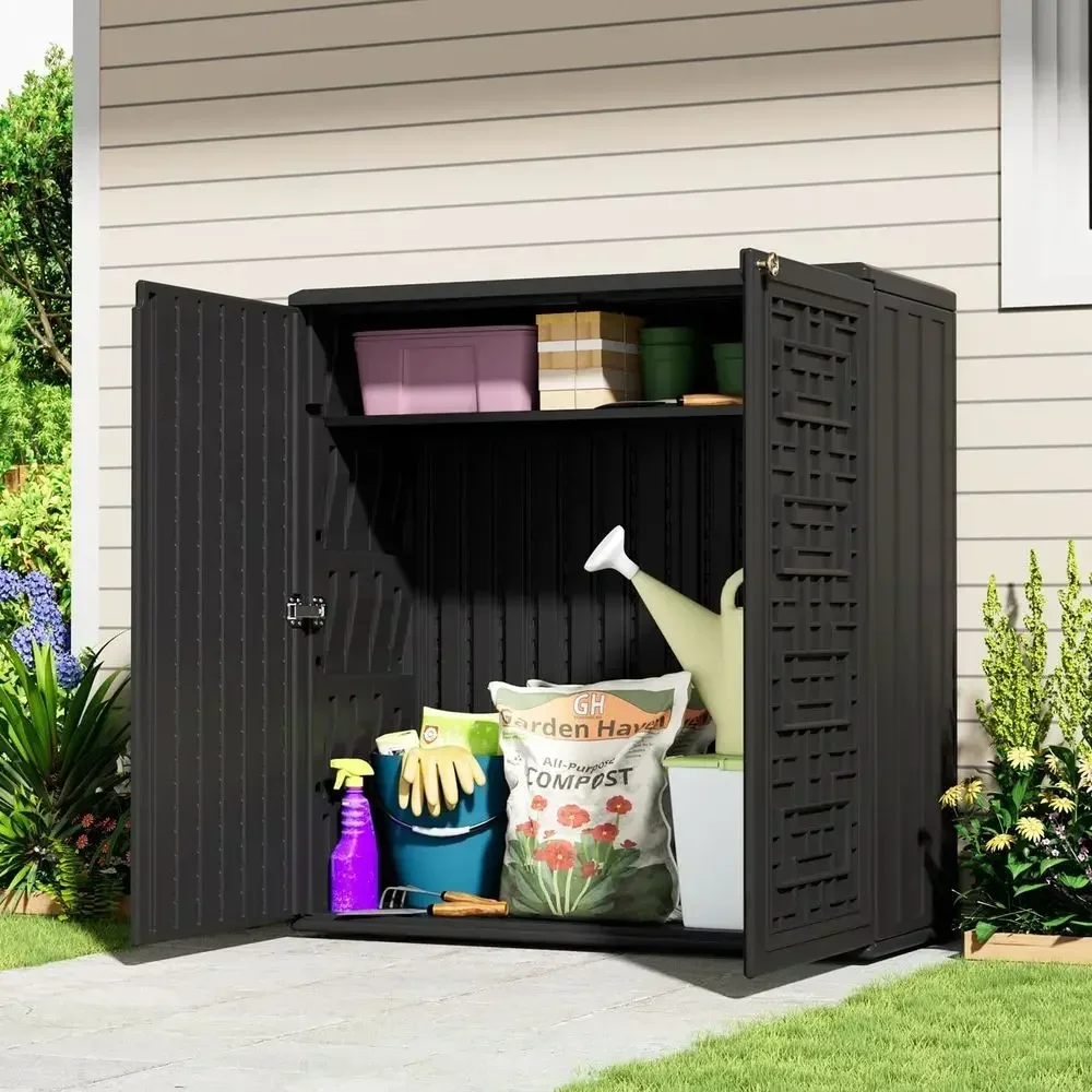 خزانة تخزين خارجية مقاومة للعو - مراجعة Outdoor Furniture Resin وسعره