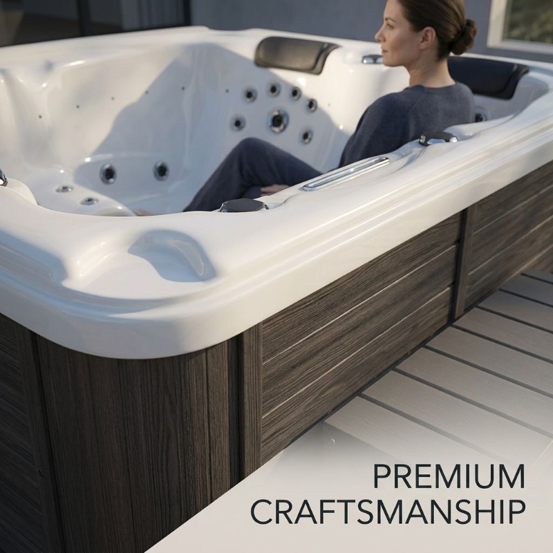 حوض استحمام ساخن خارجي لـ 5 أش - مراجعة Inflatable Hot Tub وسعره