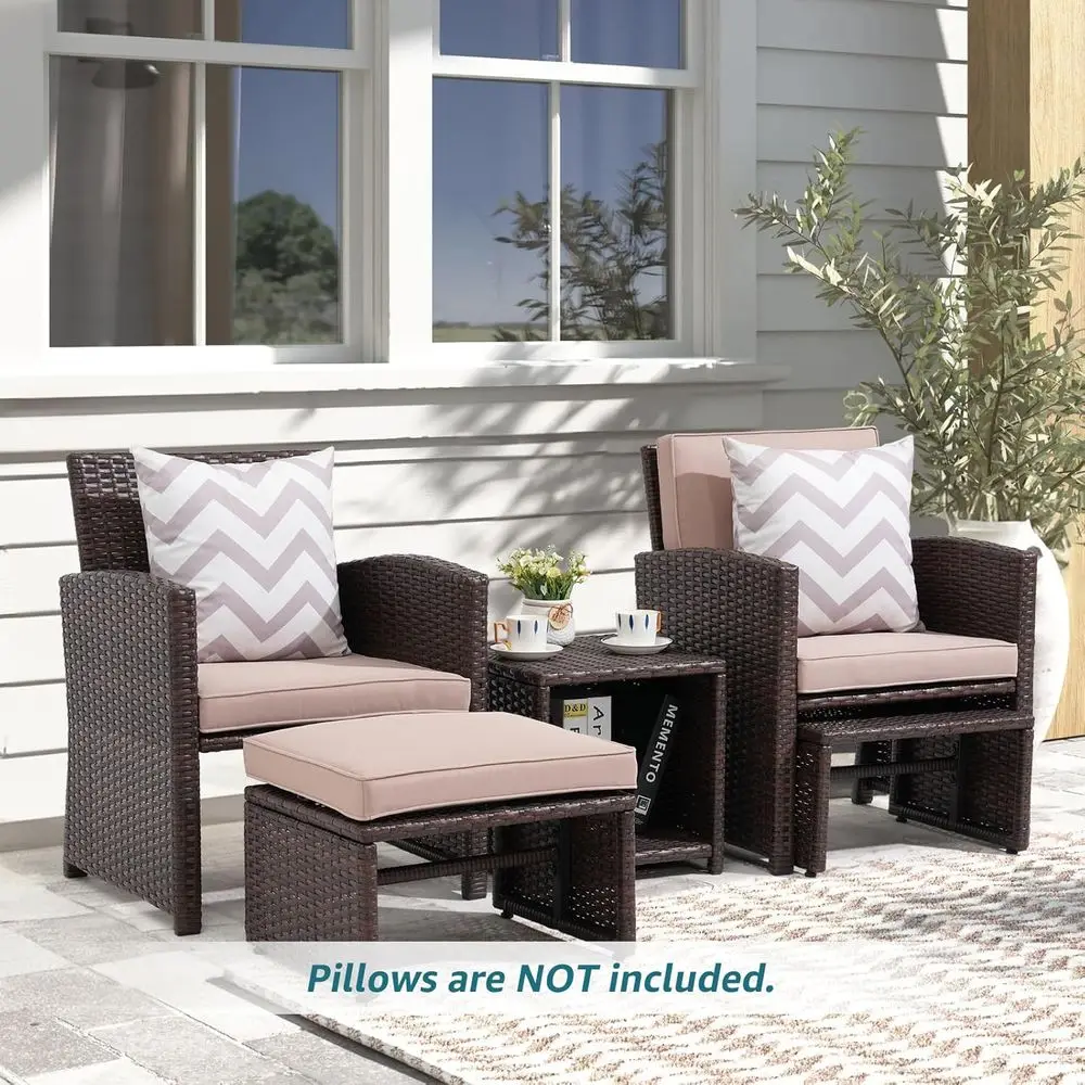 طقم أثاث خارجي مكون من 5 قطع م - مراجعة Outdoor Furniture Balcony وسعره