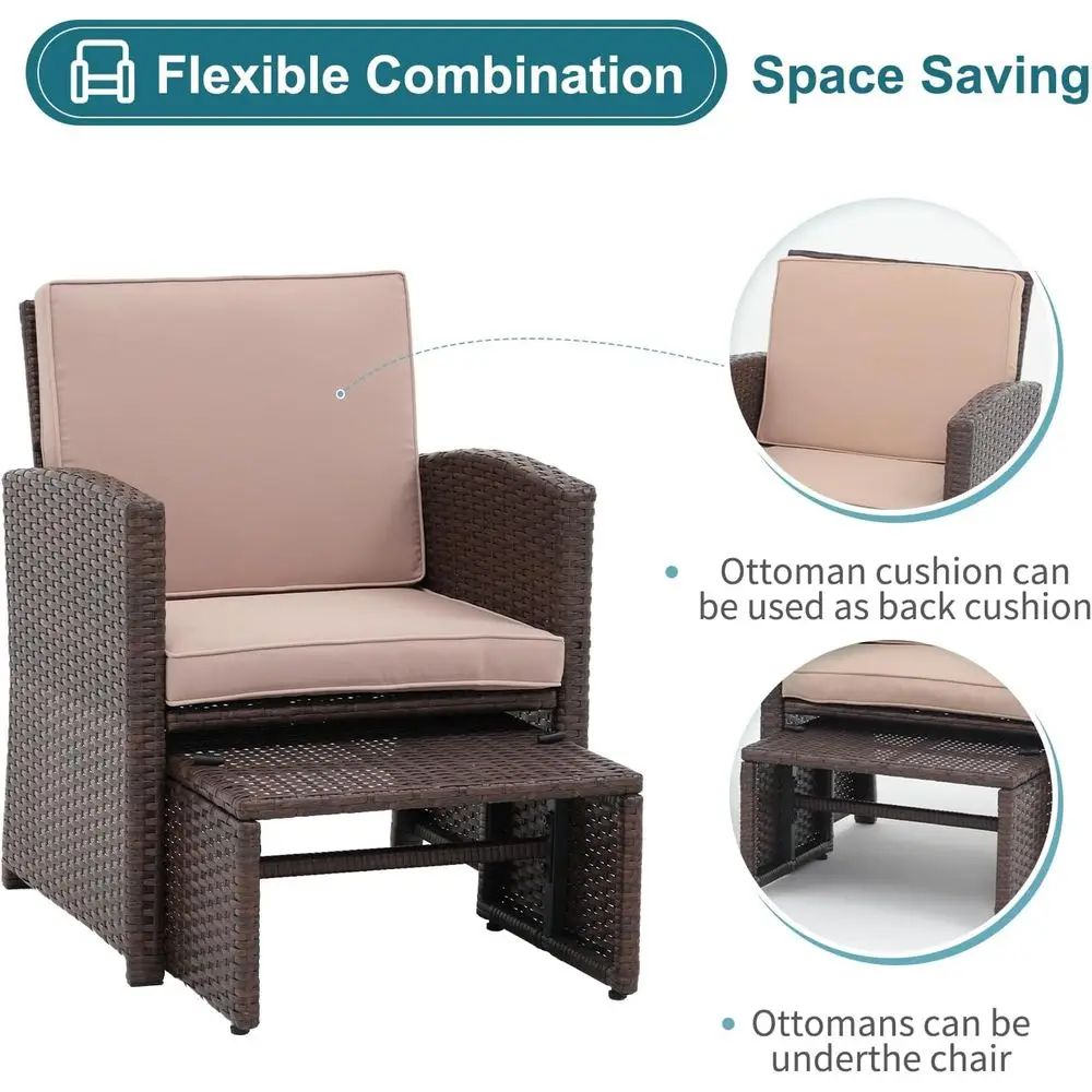 طقم أثاث خارجي مكون من 5 قطع م - مراجعة Outdoor Furniture Balcony وسعره