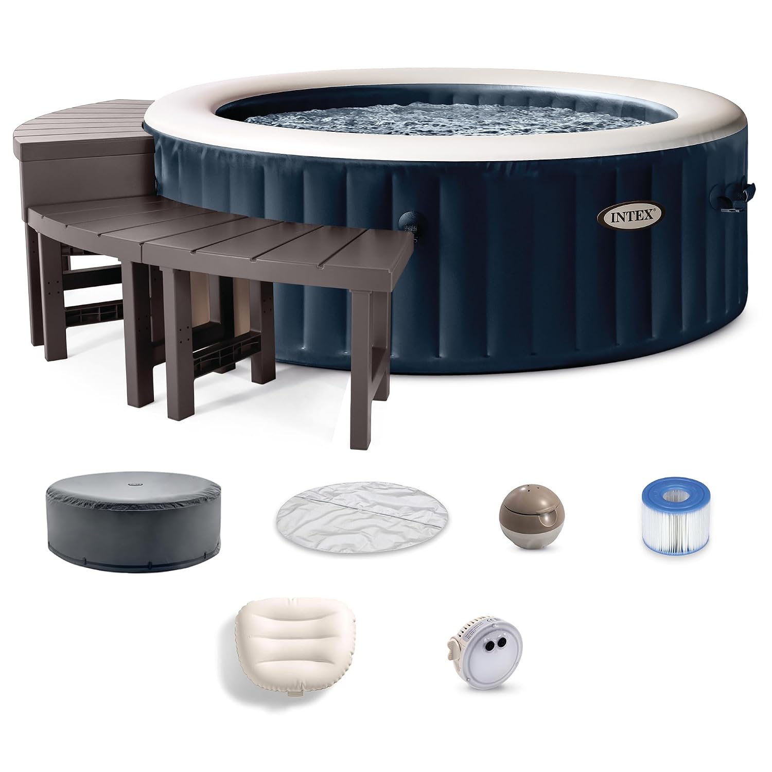 حزمة حوض استحمام ساخن قابل للن - مراجعة Inflatable Hot Tub وسعره