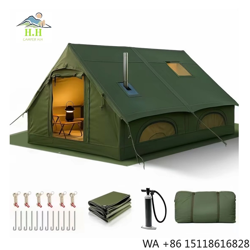 12 ㎡   خيمة تخييم قابلة للنفخ  - مراجعة Outdoor Furniture Supplier وسعره