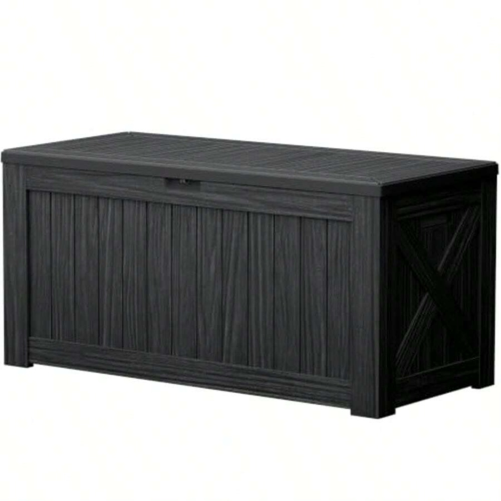 صندوق تخزين خارجي بسعة 120 جال - مراجعة Outdoor Furniture Resin وسعره