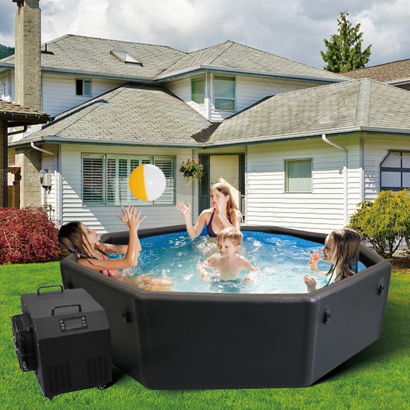 حوض استحمام ساخن قابل للنفخ وق - مراجعة Inflatable Hot Tub وسعره